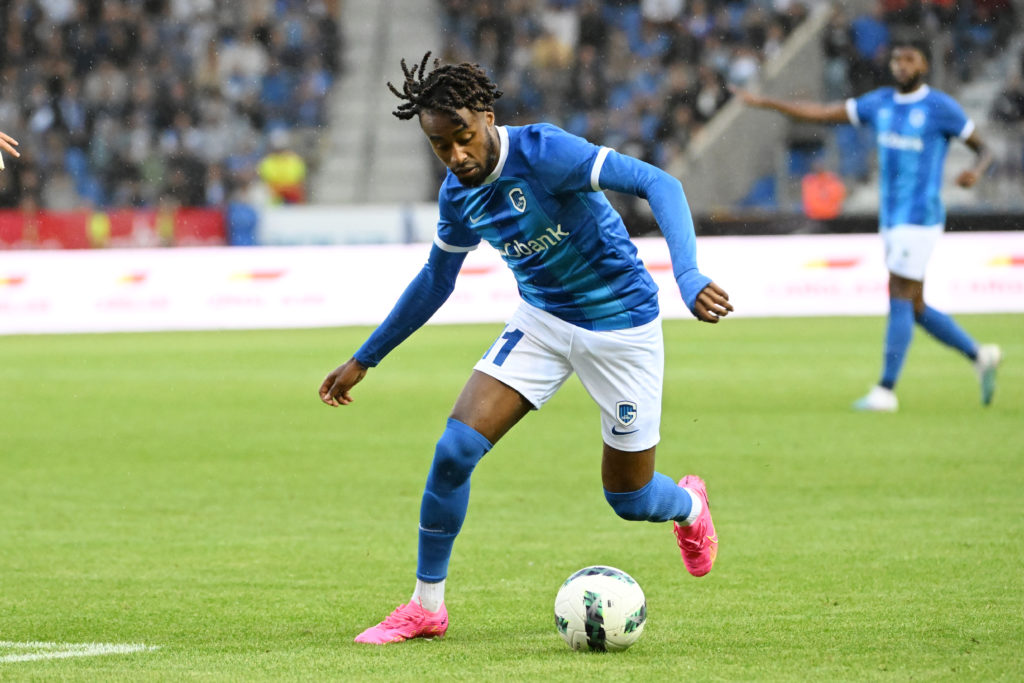 KRC Genk v Servette  - UEFA Champions League Second Qualifying Round Second Leg